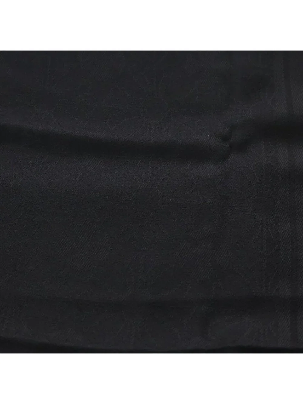 Chrome Hearts CH Pls Scarf CH Plus All Over Pattern Jacquard Silk Blend Wool